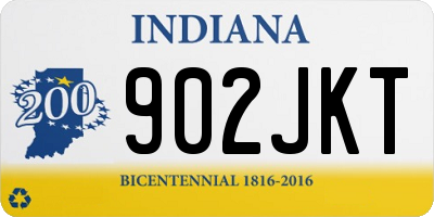 IN license plate 902JKT