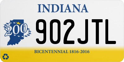 IN license plate 902JTL
