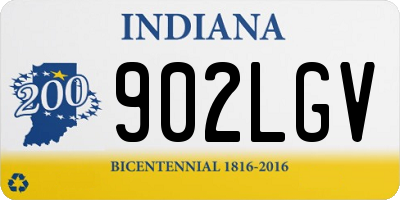 IN license plate 902LGV