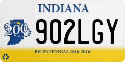 IN license plate 902LGY