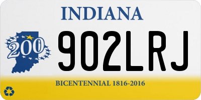 IN license plate 902LRJ