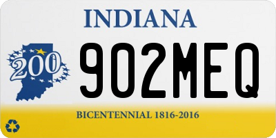 IN license plate 902MEQ
