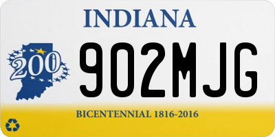 IN license plate 902MJG