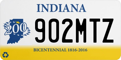 IN license plate 902MTZ