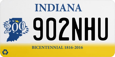 IN license plate 902NHU