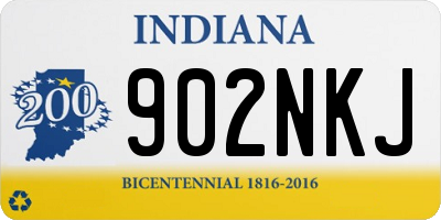 IN license plate 902NKJ