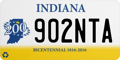 IN license plate 902NTA