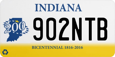 IN license plate 902NTB