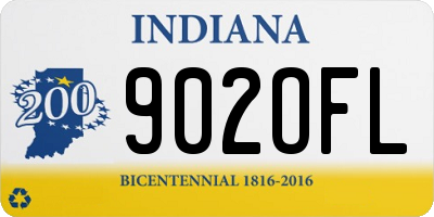 IN license plate 902OFL