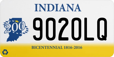 IN license plate 902OLQ
