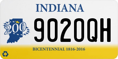 IN license plate 902OQH