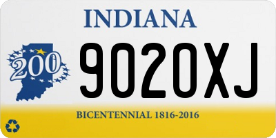 IN license plate 902OXJ