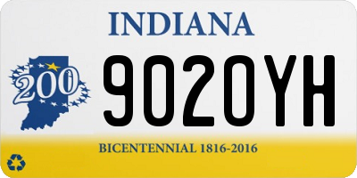 IN license plate 902OYH