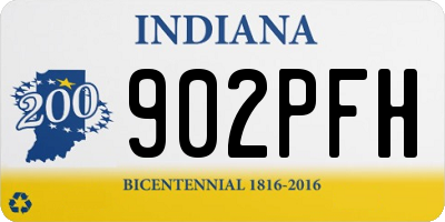 IN license plate 902PFH
