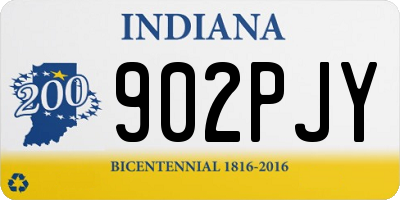 IN license plate 902PJY