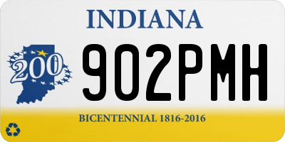 IN license plate 902PMH