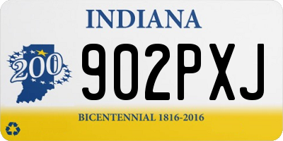 IN license plate 902PXJ
