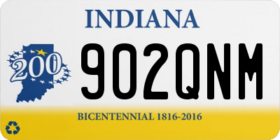 IN license plate 902QNM