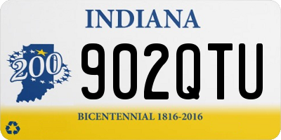 IN license plate 902QTU