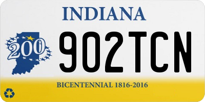 IN license plate 902TCN
