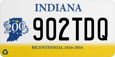 IN license plate 902TDQ
