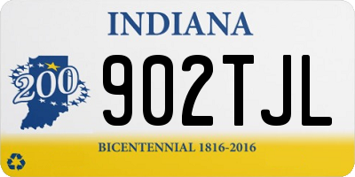 IN license plate 902TJL