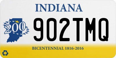 IN license plate 902TMQ