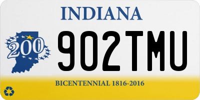 IN license plate 902TMU