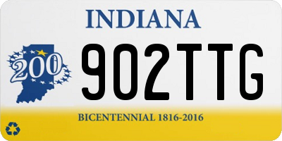 IN license plate 902TTG