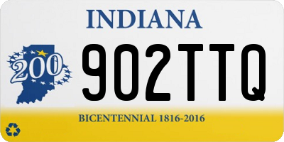 IN license plate 902TTQ