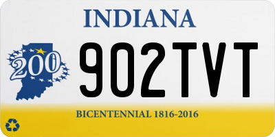 IN license plate 902TVT