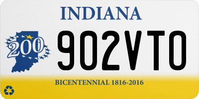 IN license plate 902VTO