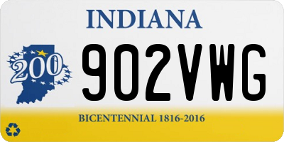 IN license plate 902VWG