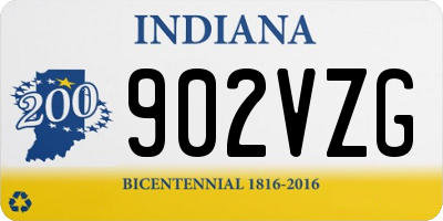 IN license plate 902VZG