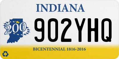IN license plate 902YHQ
