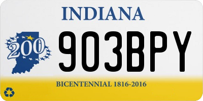 IN license plate 903BPY