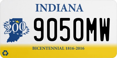IN license plate 905OMW