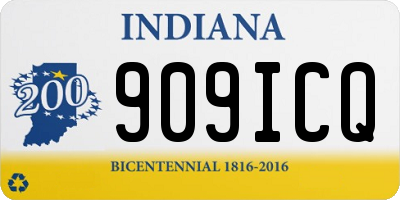 IN license plate 909ICQ