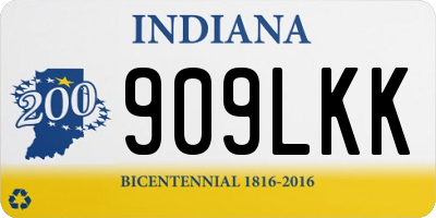 IN license plate 909LKK