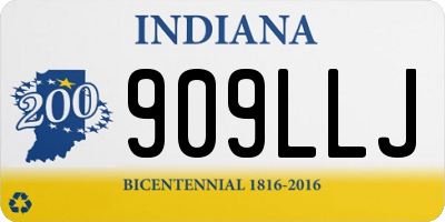 IN license plate 909LLJ
