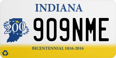 IN license plate 909NME