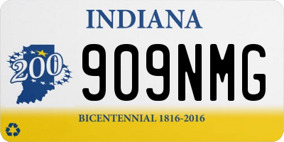 IN license plate 909NMG