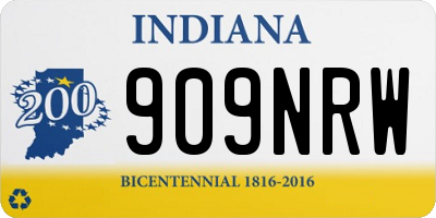 IN license plate 909NRW