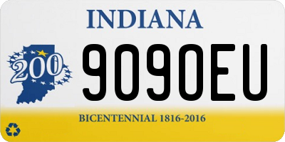IN license plate 909OEU