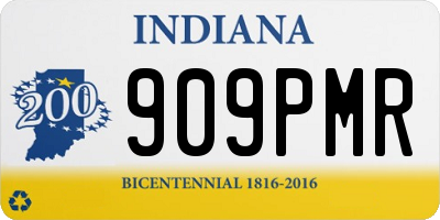 IN license plate 909PMR