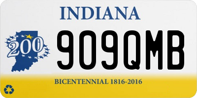 IN license plate 909QMB