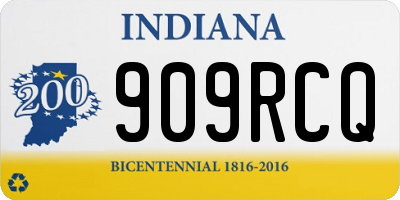 IN license plate 909RCQ