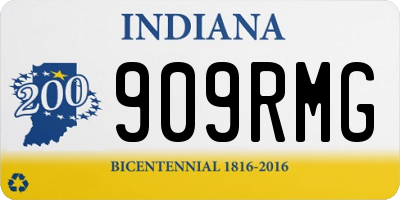 IN license plate 909RMG