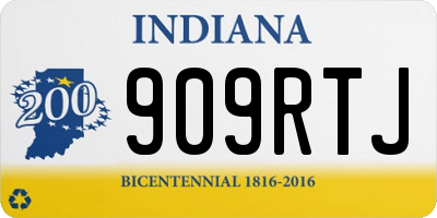 IN license plate 909RTJ