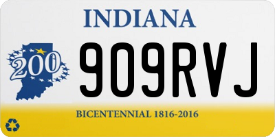 IN license plate 909RVJ